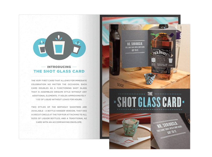 Shot Glass Card Catalog