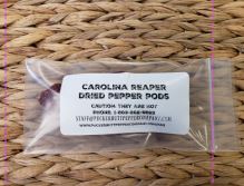 Dried Carolina Reaper  6 Count