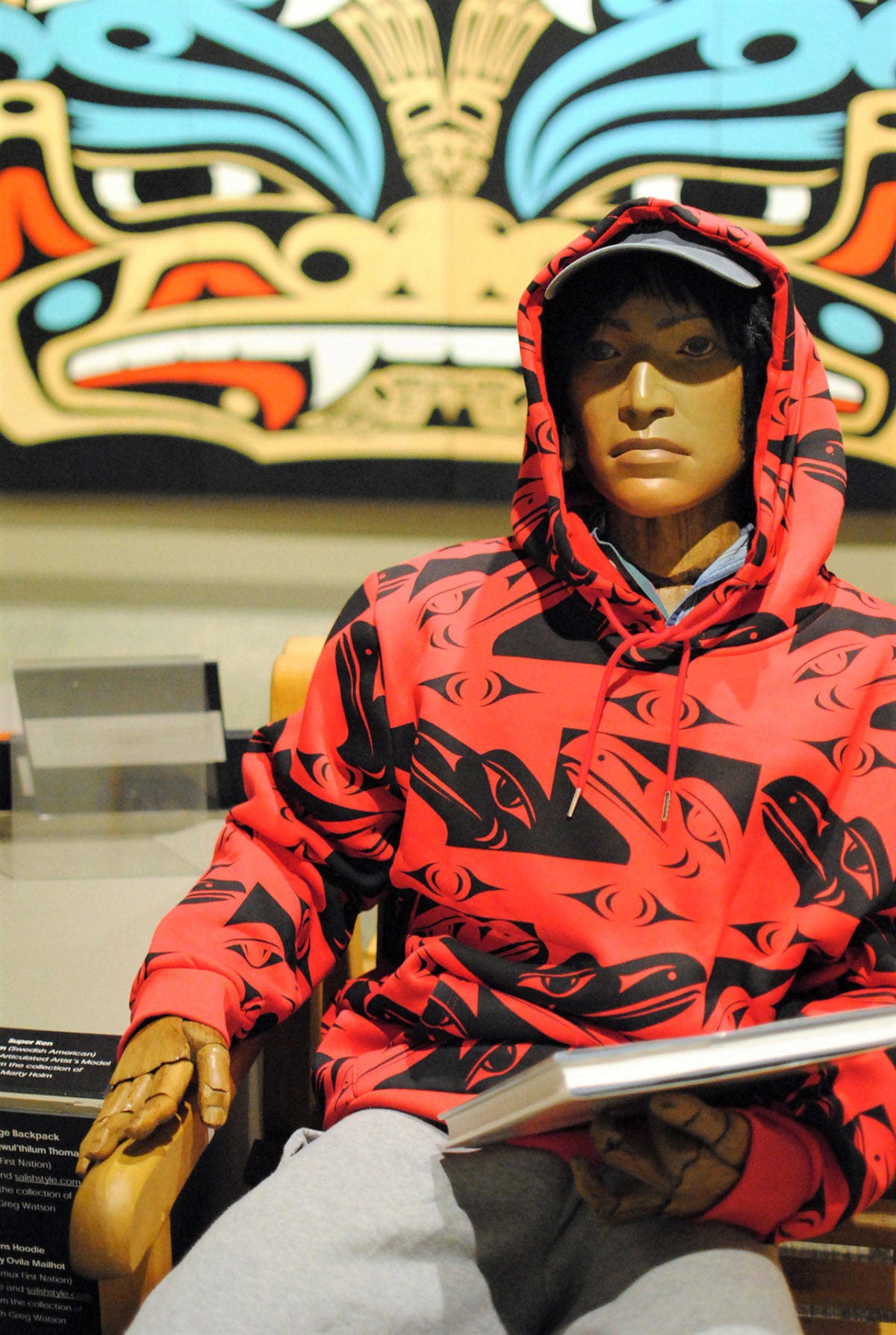 Red Raven Salish Exhibit WRV Museum