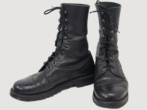 lightweight black combat boots