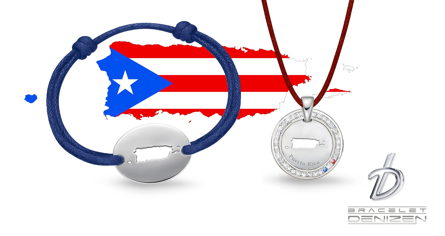 DENIZEN bracelet and necklace of Puerto rico