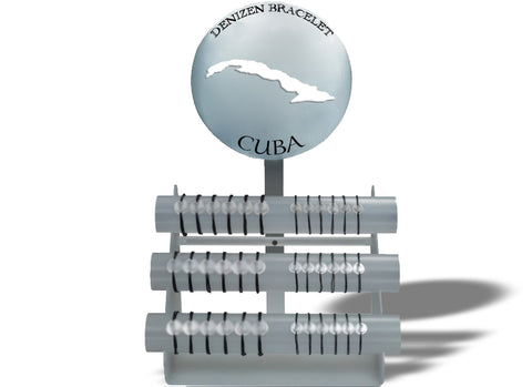 Cuba Bracelets Display In-Production