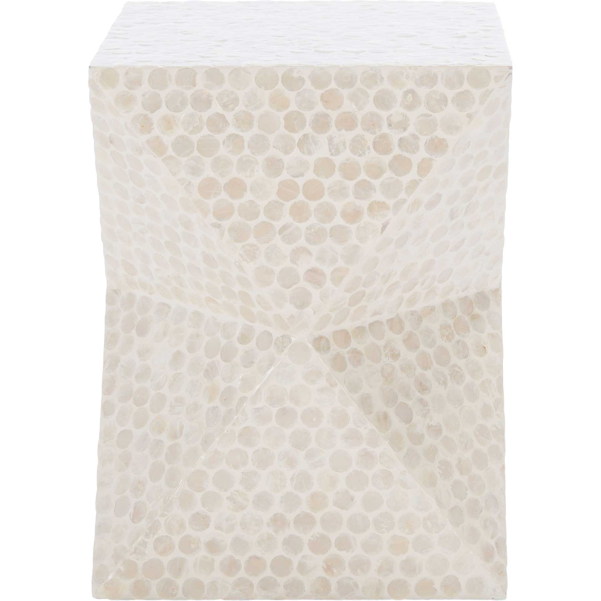 Micha Accent Table White