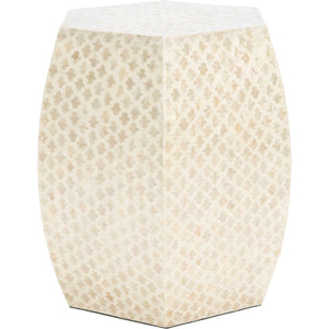 Ryker Accent Table White