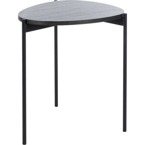 Svaha Side Table Dark Gray Oak/Black