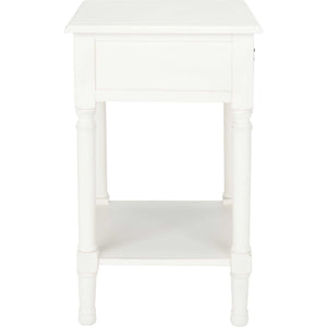 Whalen 1 Drawer Accent Table Distressed White