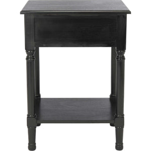 Whalen 1 Drawer Accent Table Black