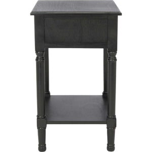 Whalen 1 Drawer Accent Table Black