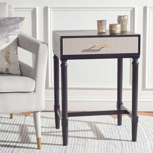 Esposito 1 Drawer Accent Table Black