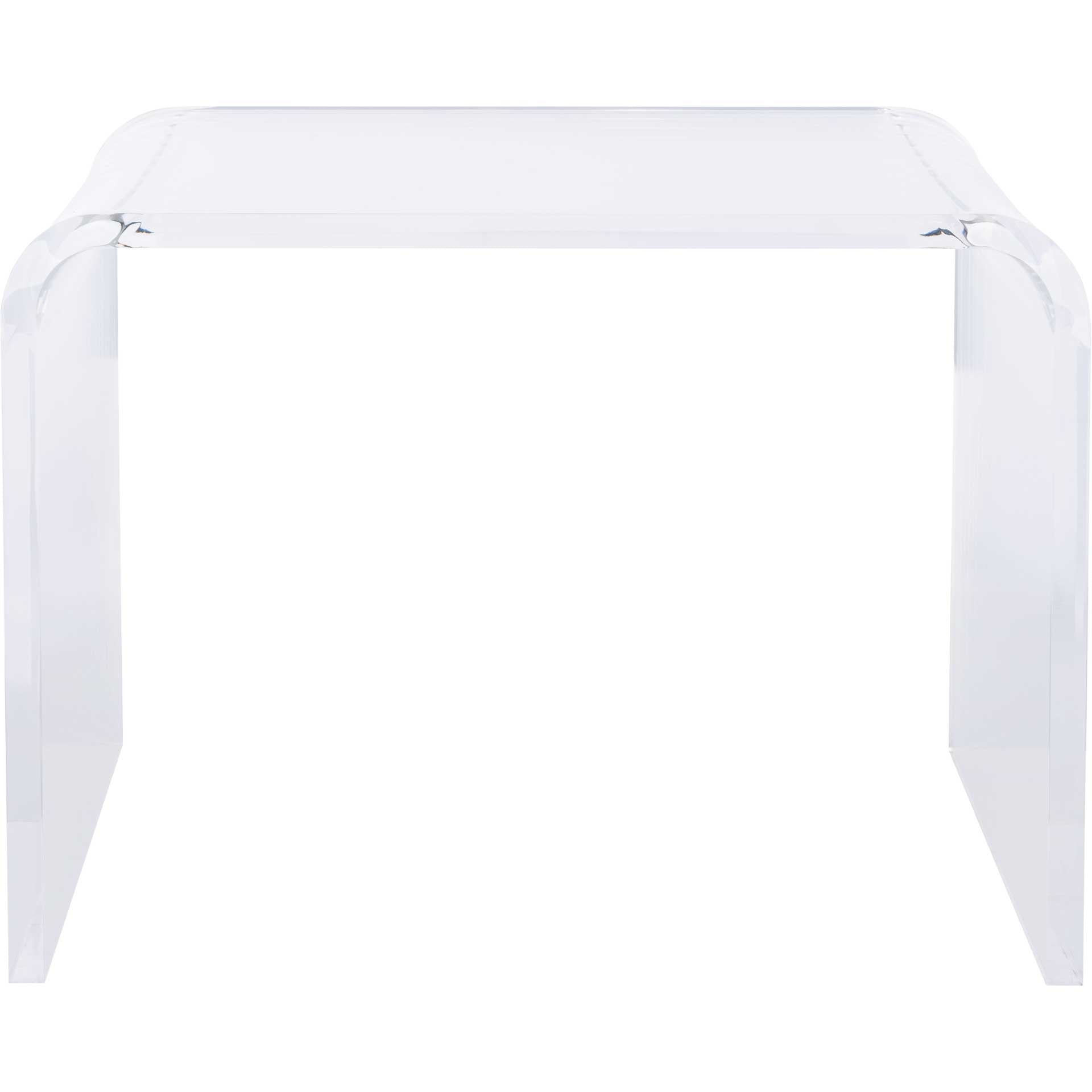 Upen Acrylic Side Table Clear