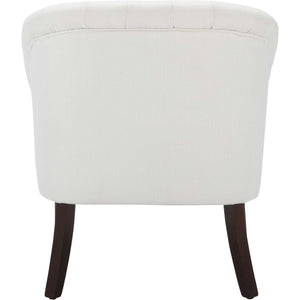 Quacey Accent Chair White