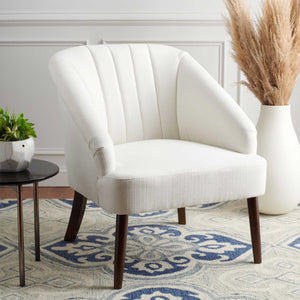 Quacey Accent Chair White