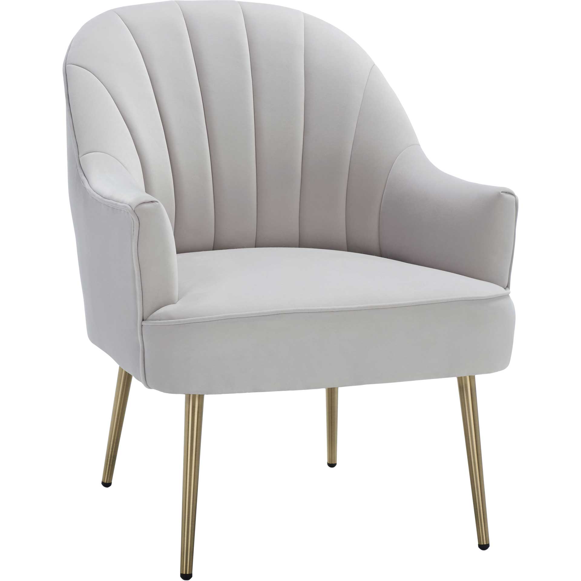 Ariah Accent Chair Light Gray