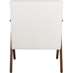 Emery Arm Chair White