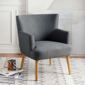 Delaney Accent Chair Dark Gray