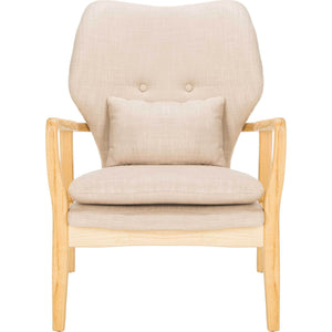 Tatiana Accent Chair Beige/Natural