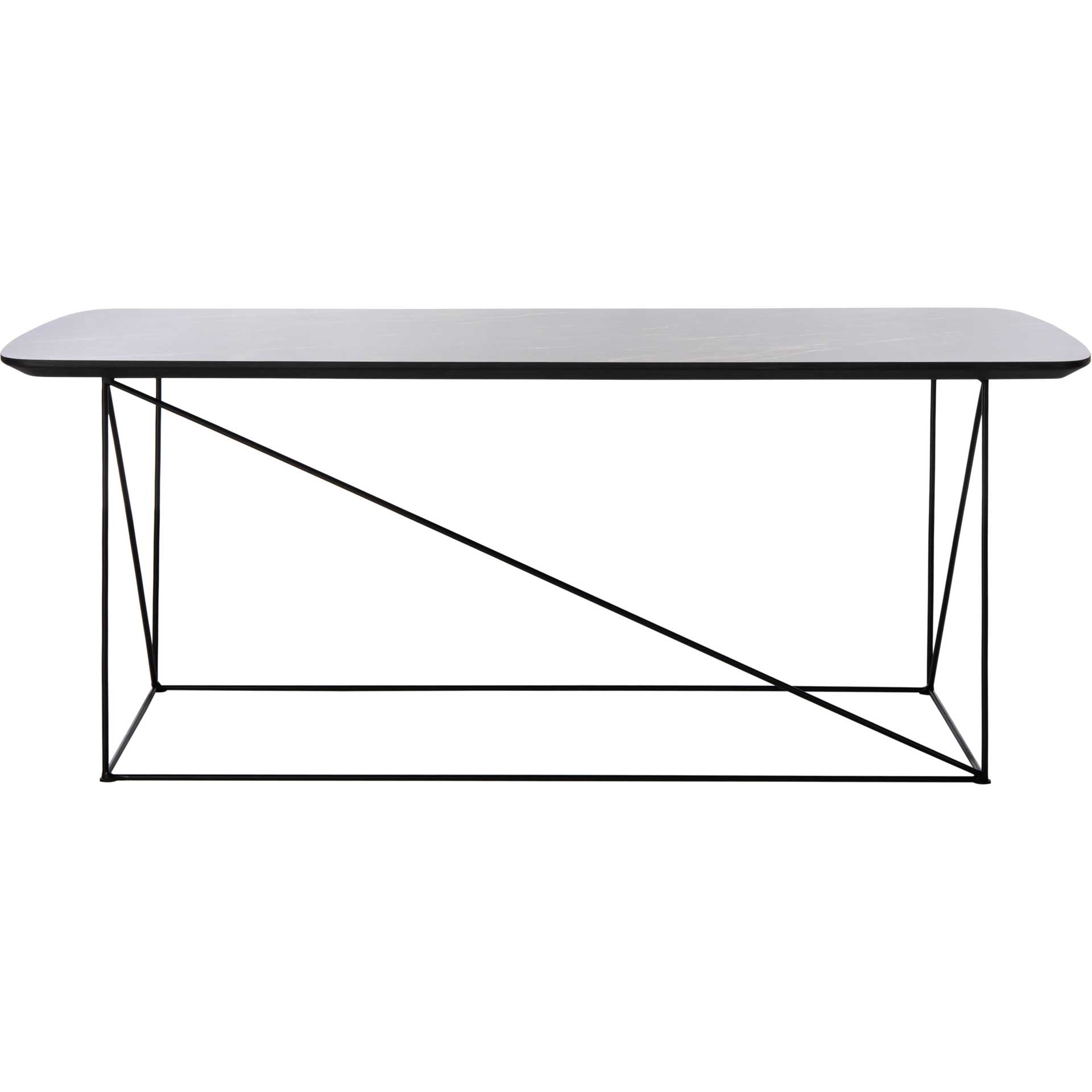 Ryder Coffee Table Dark Gray/Black