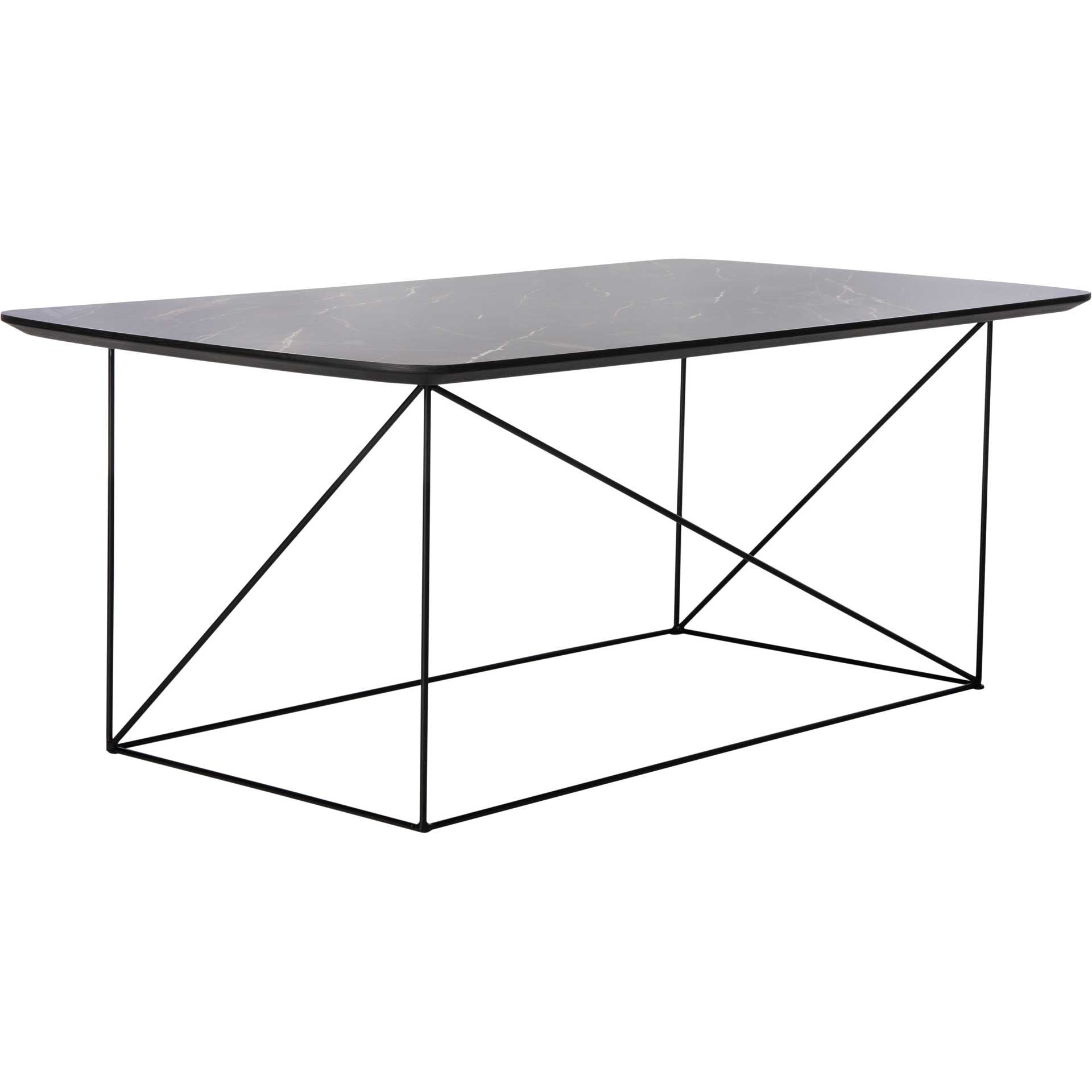 Ryder Coffee Table Dark Gray/Black