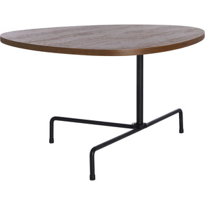 Beningo Tripod Coffee Table Walnut/Black