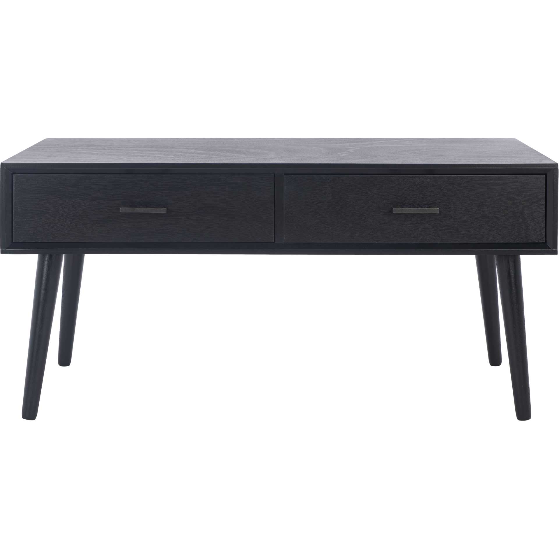 Morris 2 Drawer Coffee Table Black