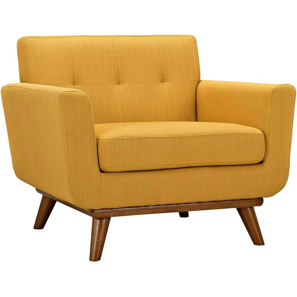 Emory Upholstered Armchair Citrus