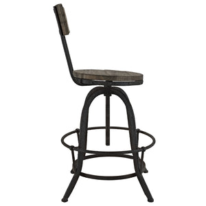 Palamas Wood Bar Stool Brown