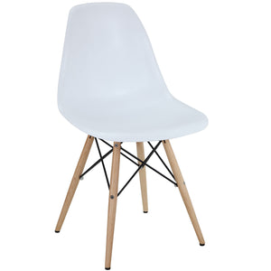 Peace Side Chair White