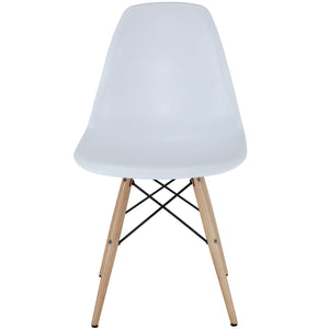 Peace Side Chair White