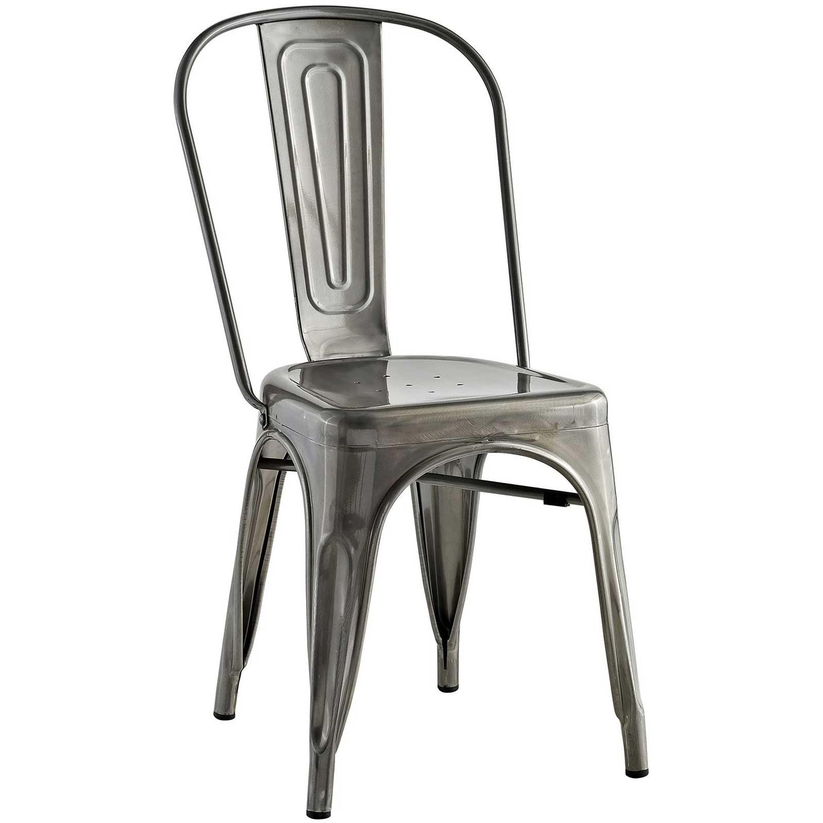 Panora Side Chair Gunmetal