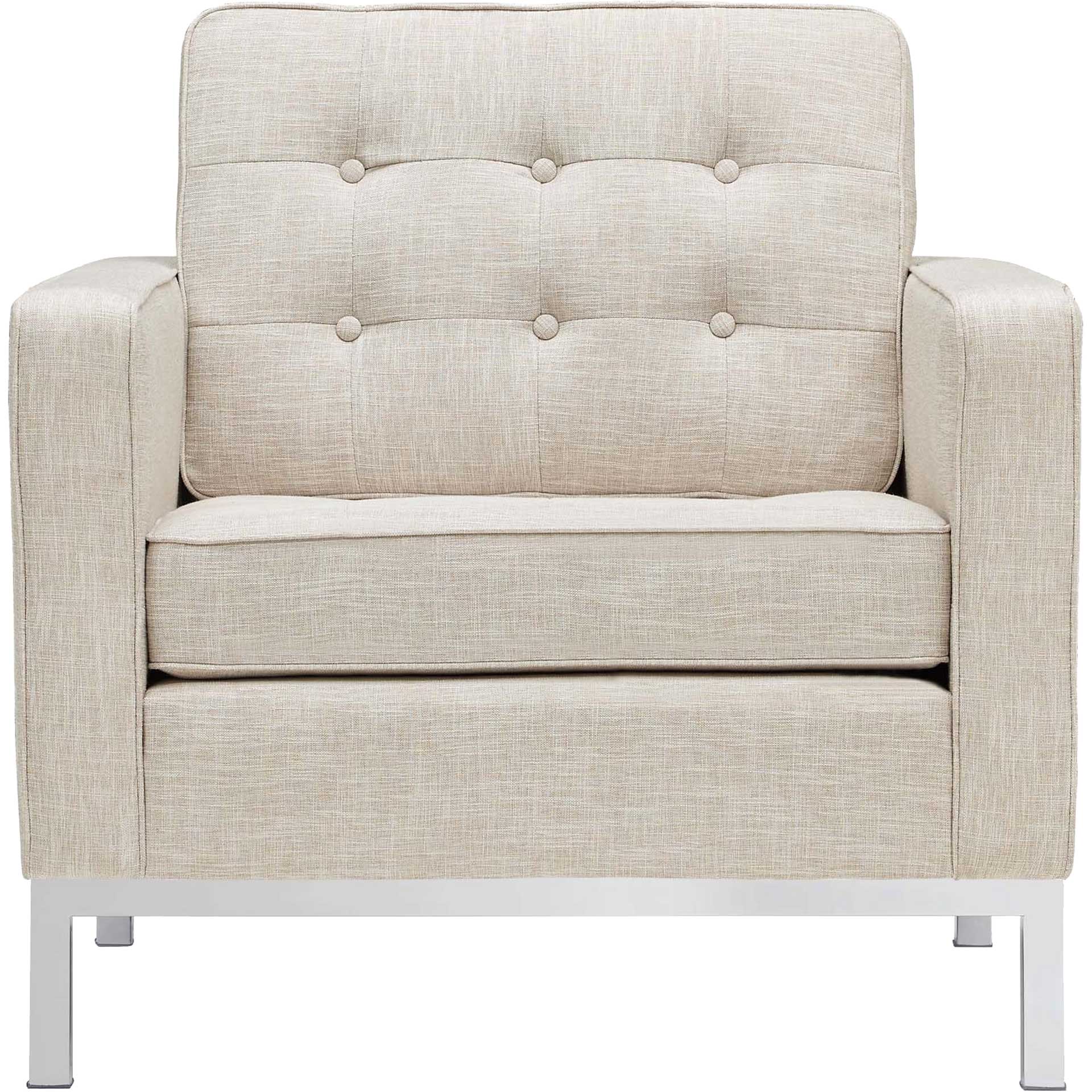 Lyte Fabric Armchair Beige