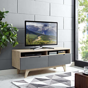 Orion TV Stand Natural Gray