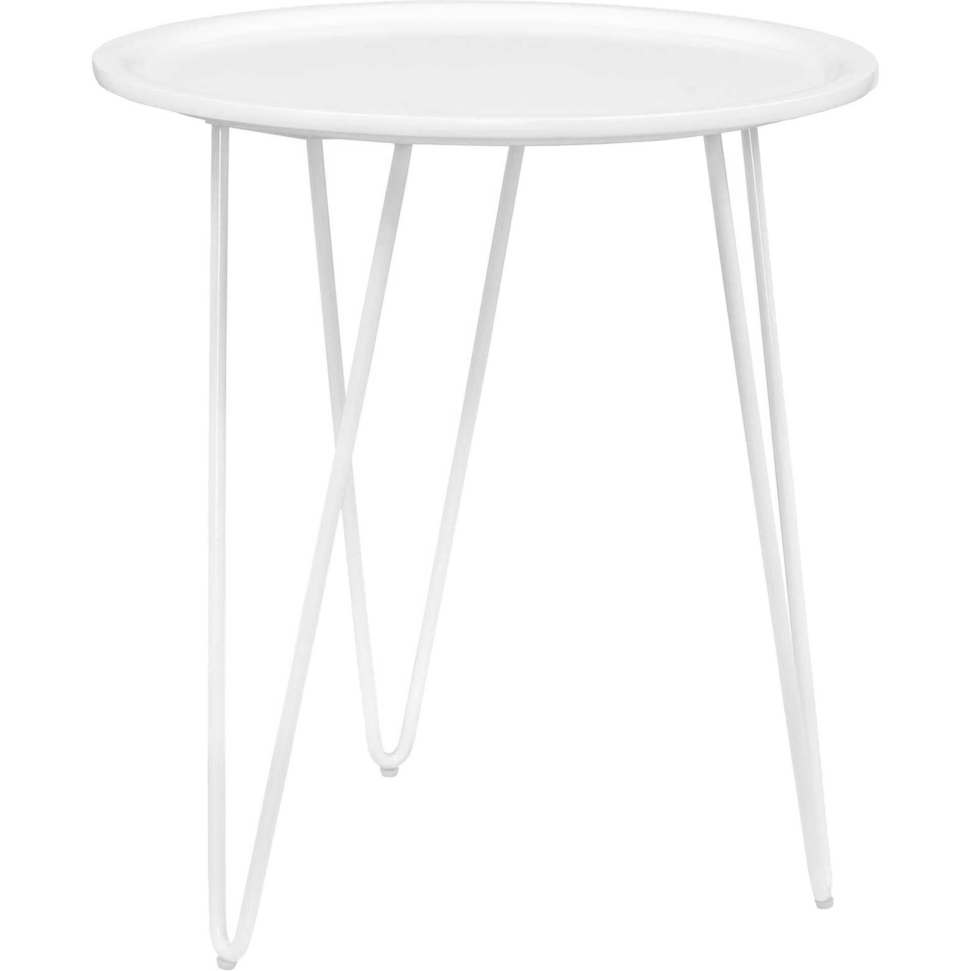 Devon Side Table White