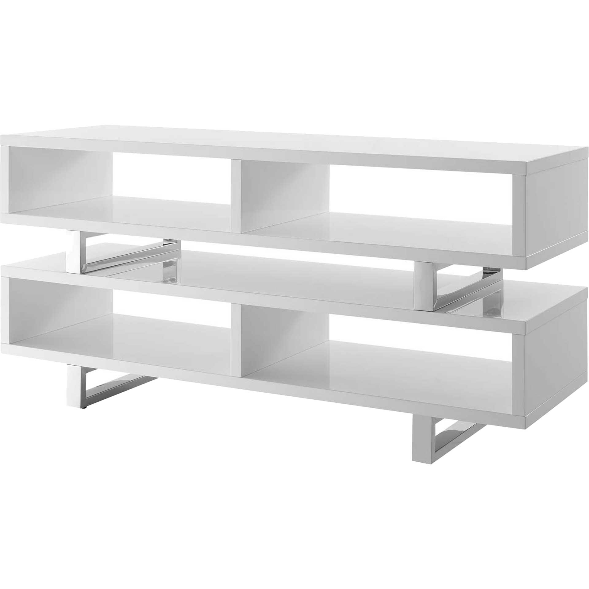 Arise TV Stand White