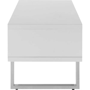 Arise Low Profile TV Stand White