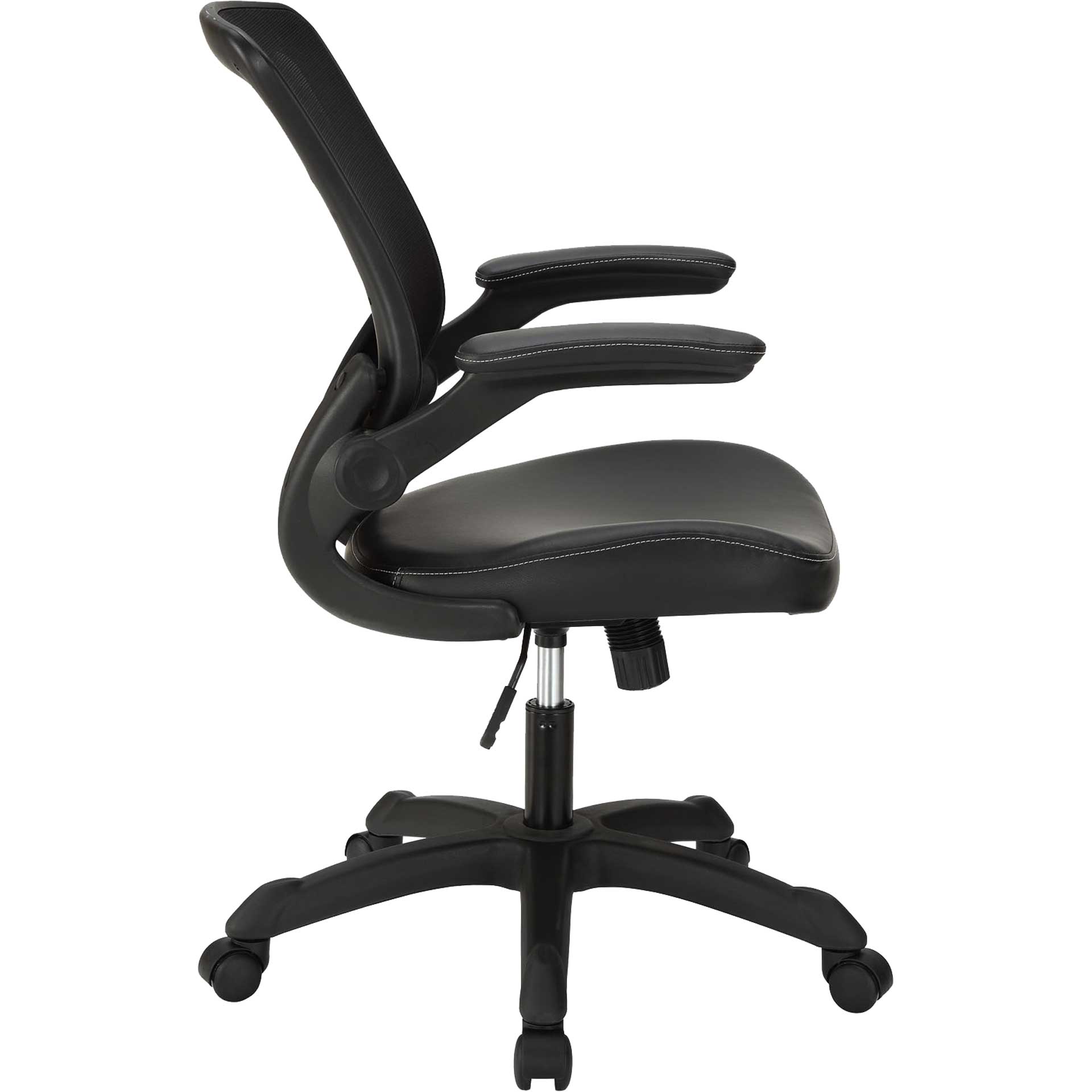 Vincent Vinyl Office Chair Black