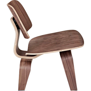 Faith Lounge Chair Walnut