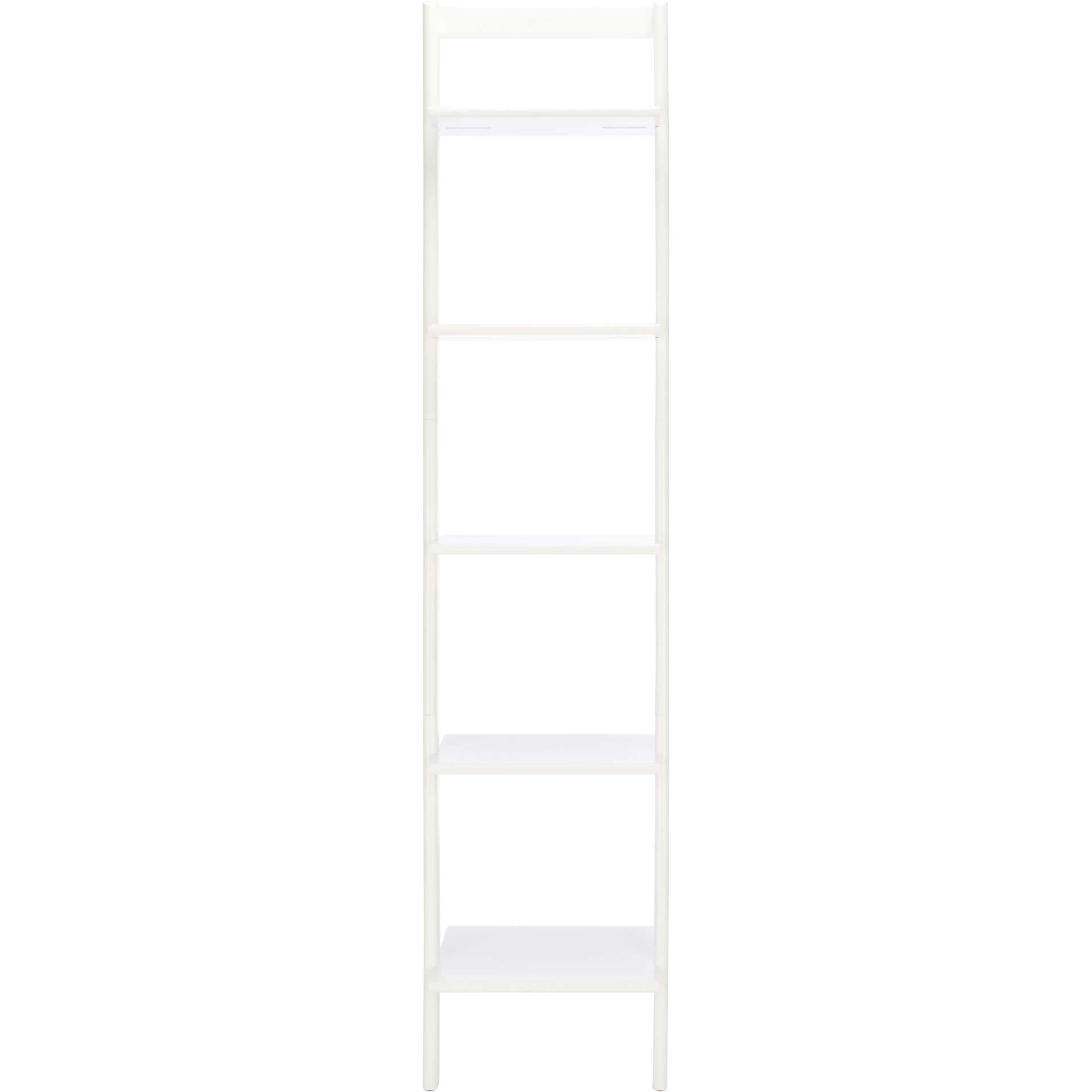 Albina 5 Tier Leaning Etagere White