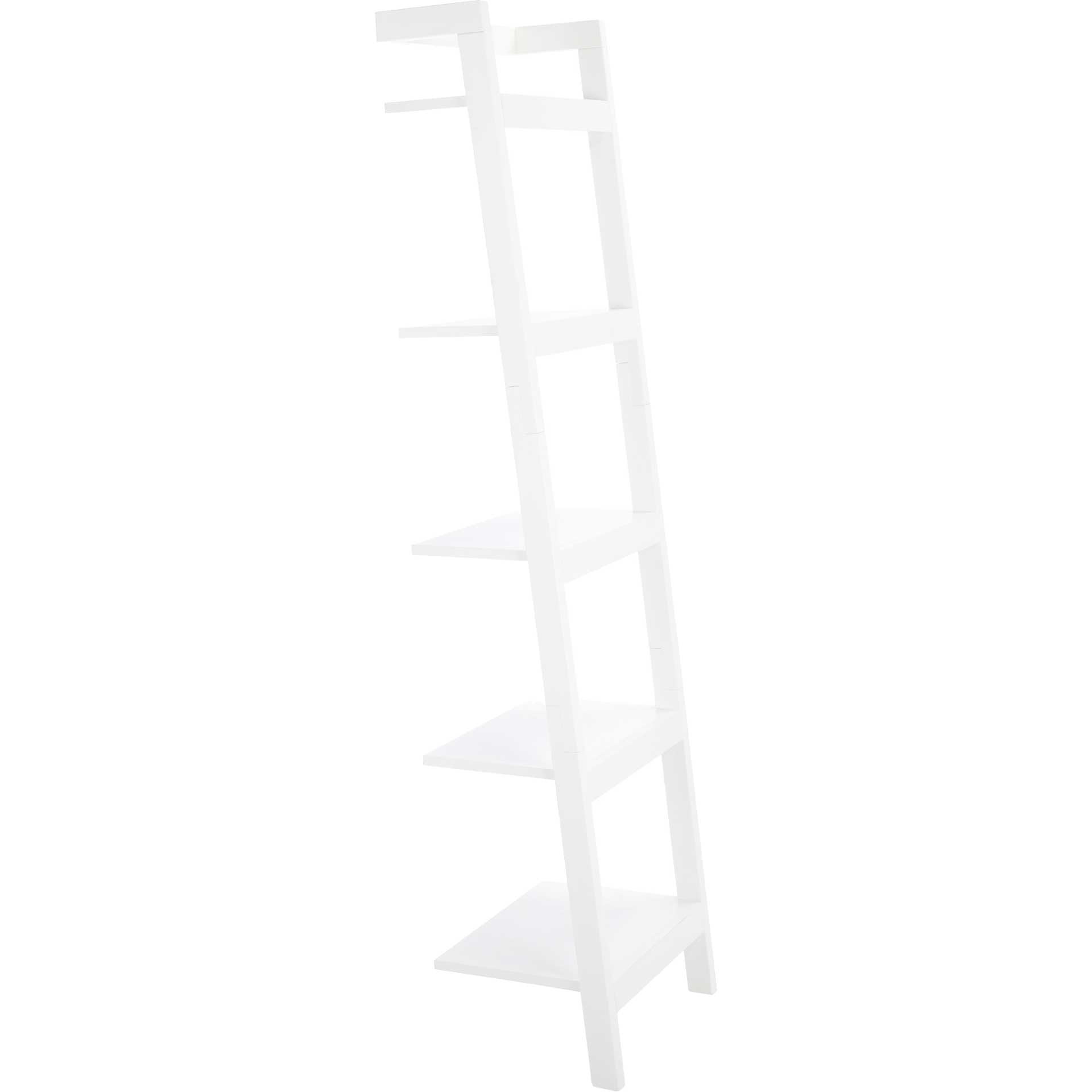 Yara 5 Tier Leaning Etagere White