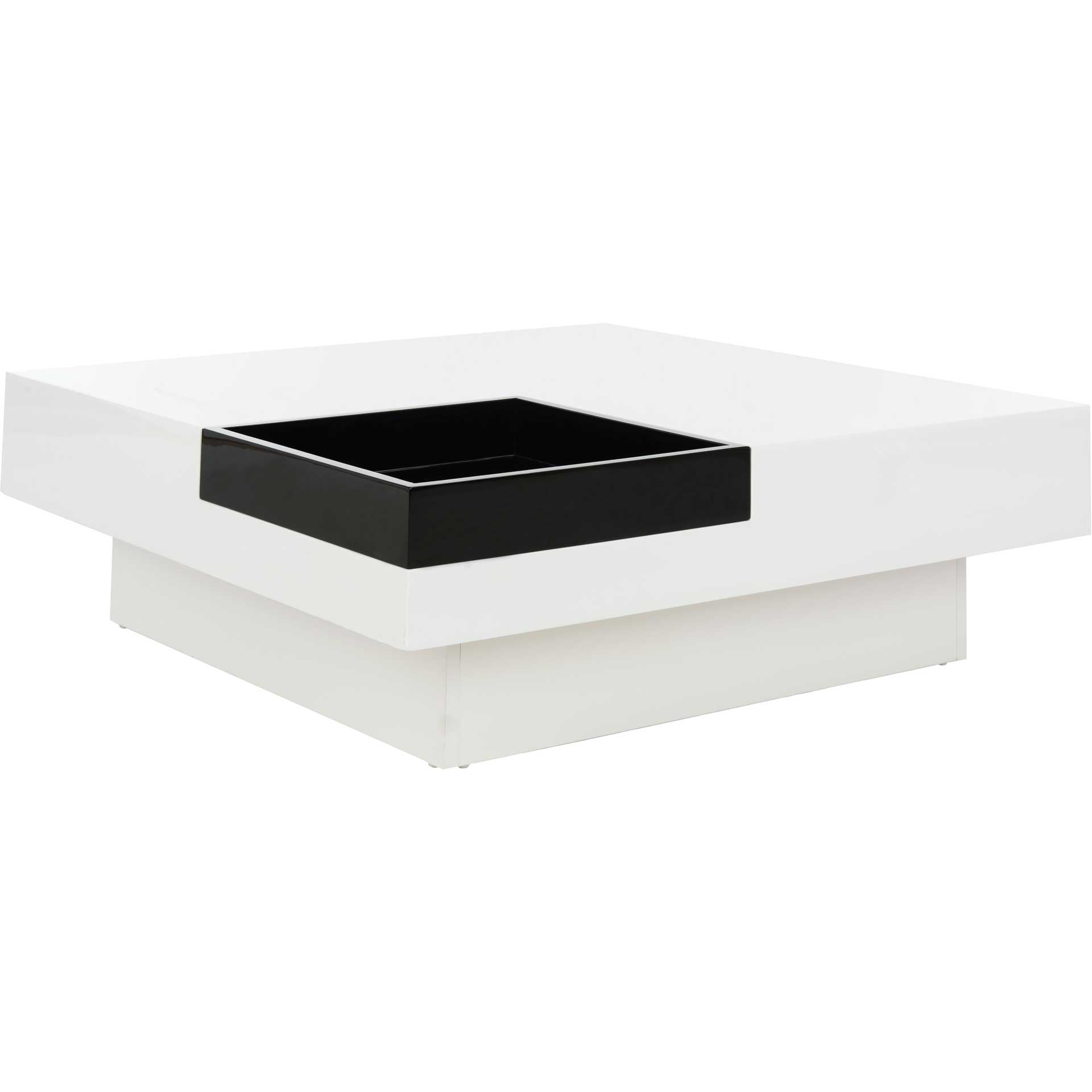 Wells Coffee Table White/Black