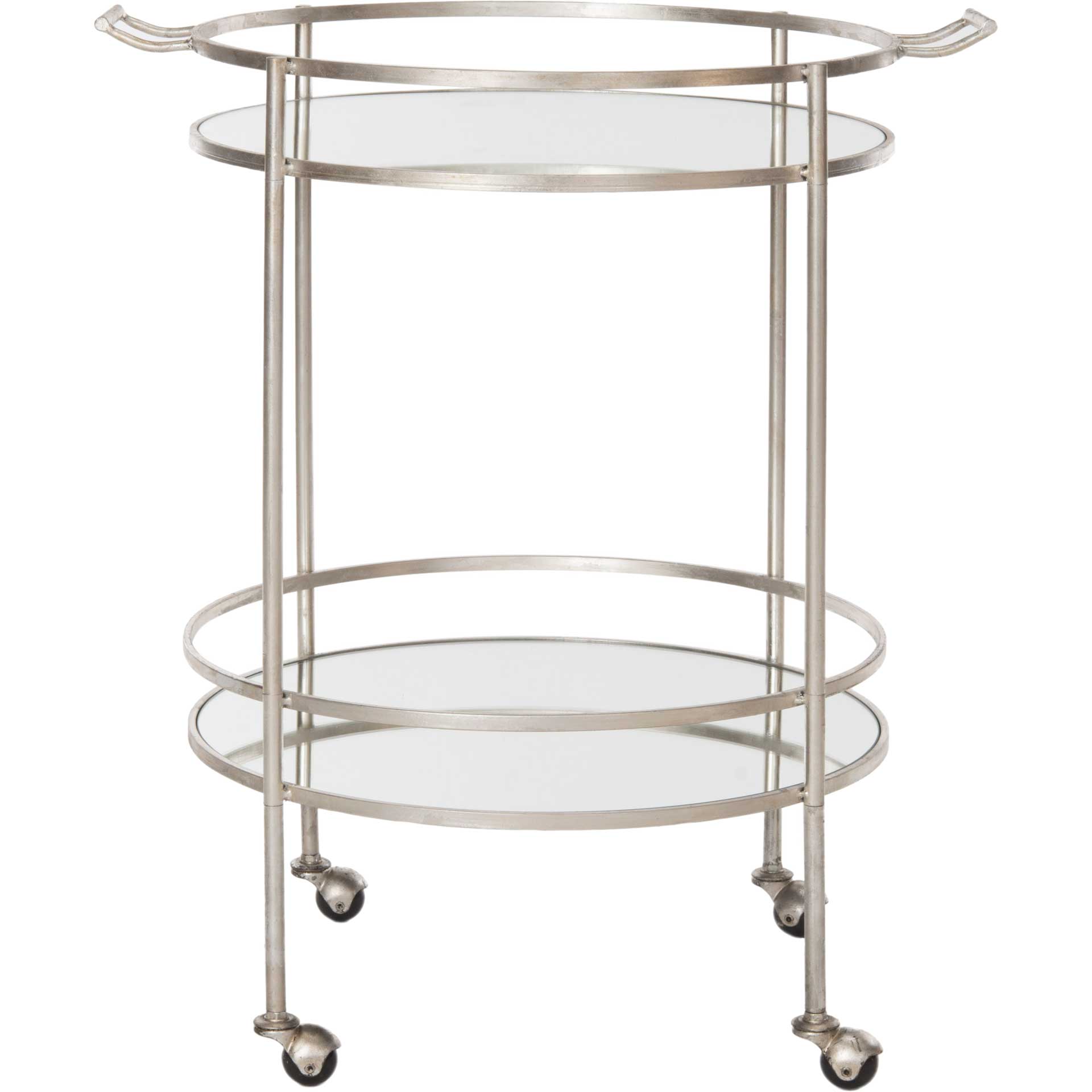 Lance Bar Cart Silver