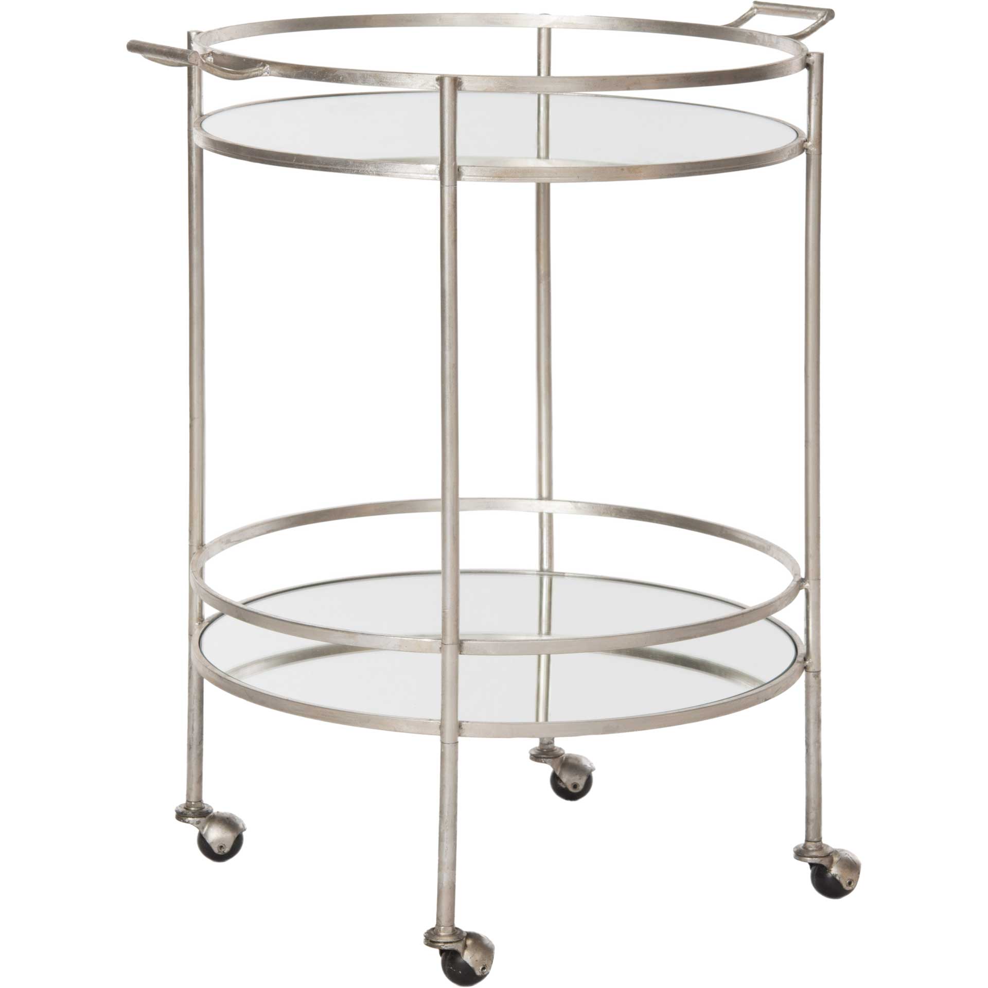 Lance Bar Cart Silver