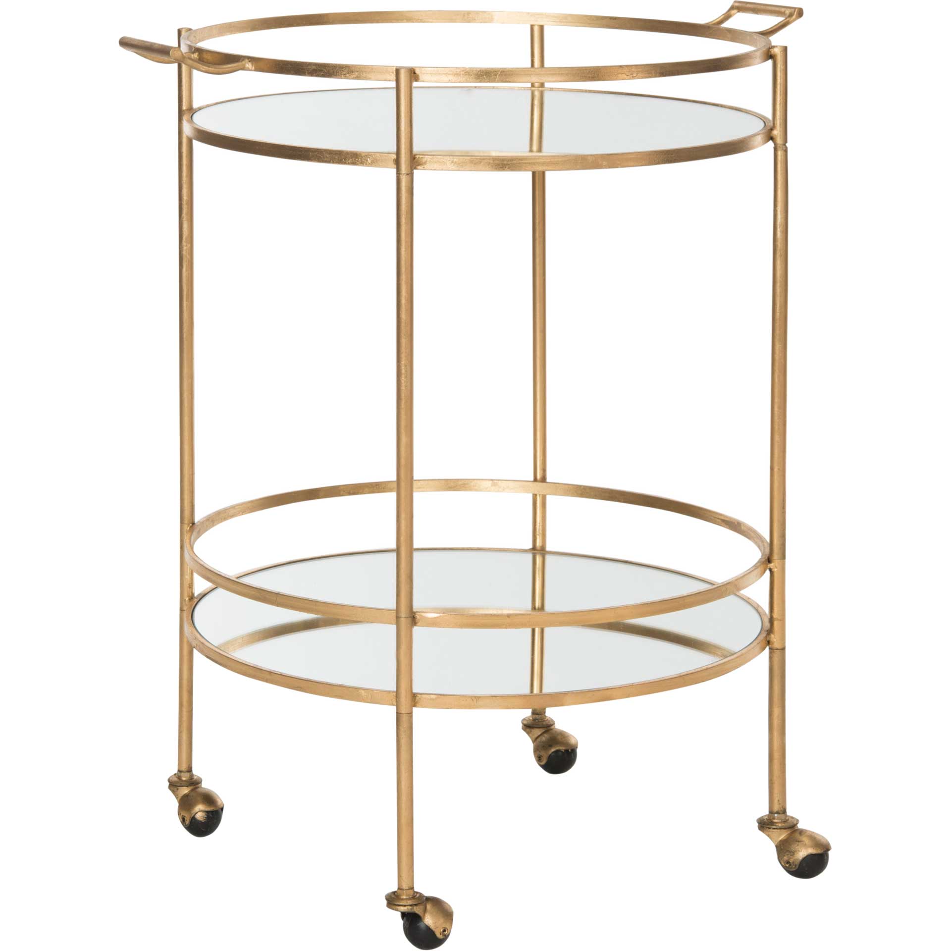 Lance Bar Cart Gold