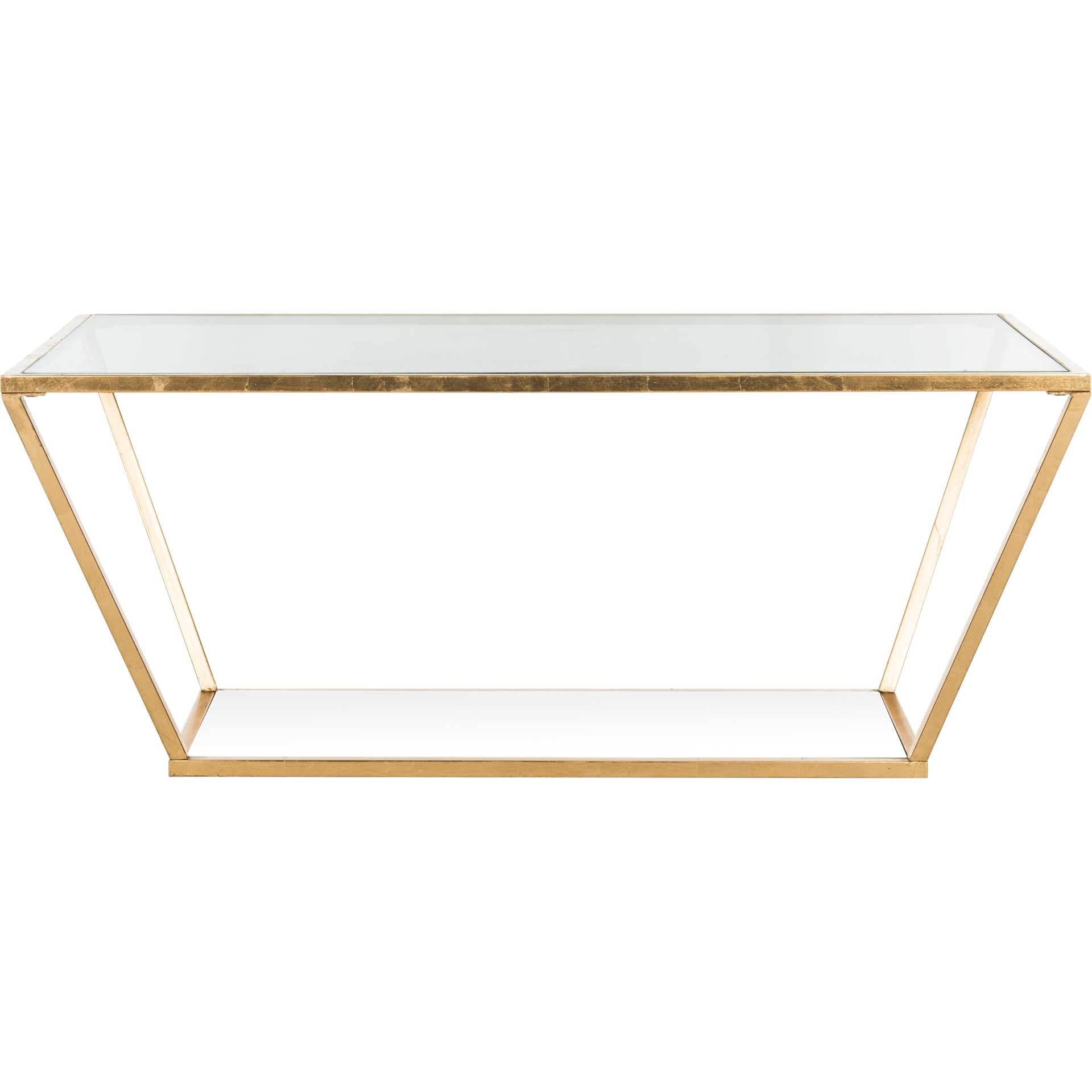 Allen Gold Leaf Retro Coffee Table Gold