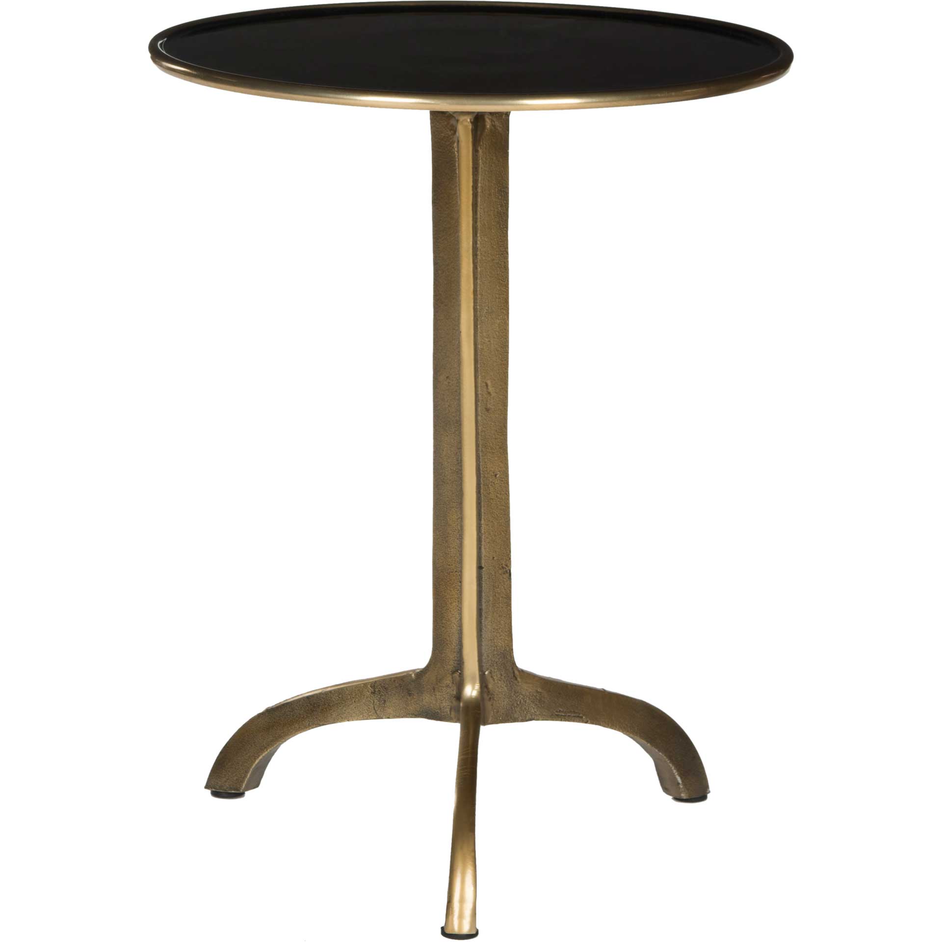 Braylen Accent Table Antique Brass