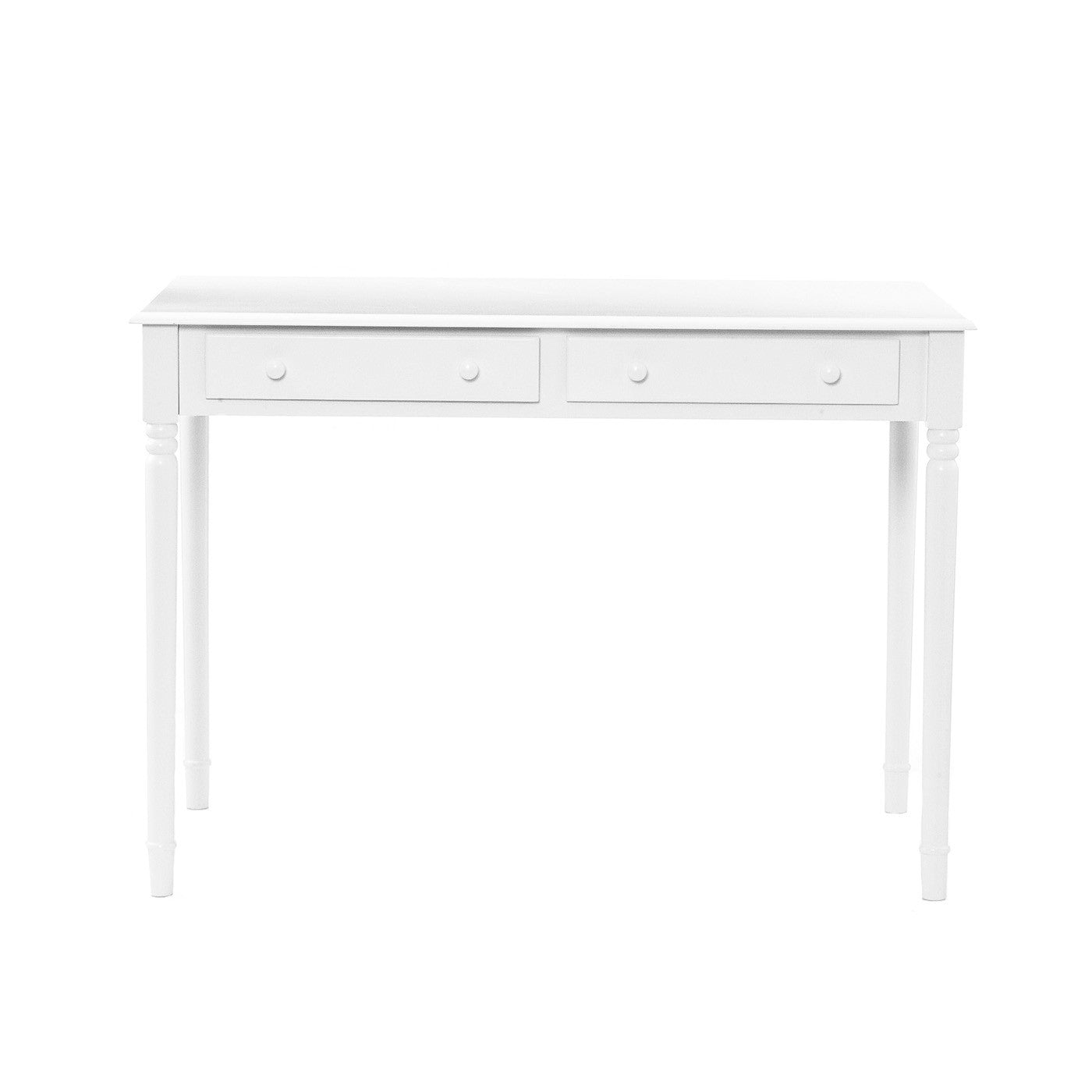 Writers 2-Drawer Desk White