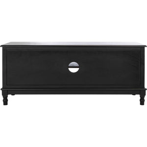 Ozbourne 2 Door 1 Shelf Media Stand Black