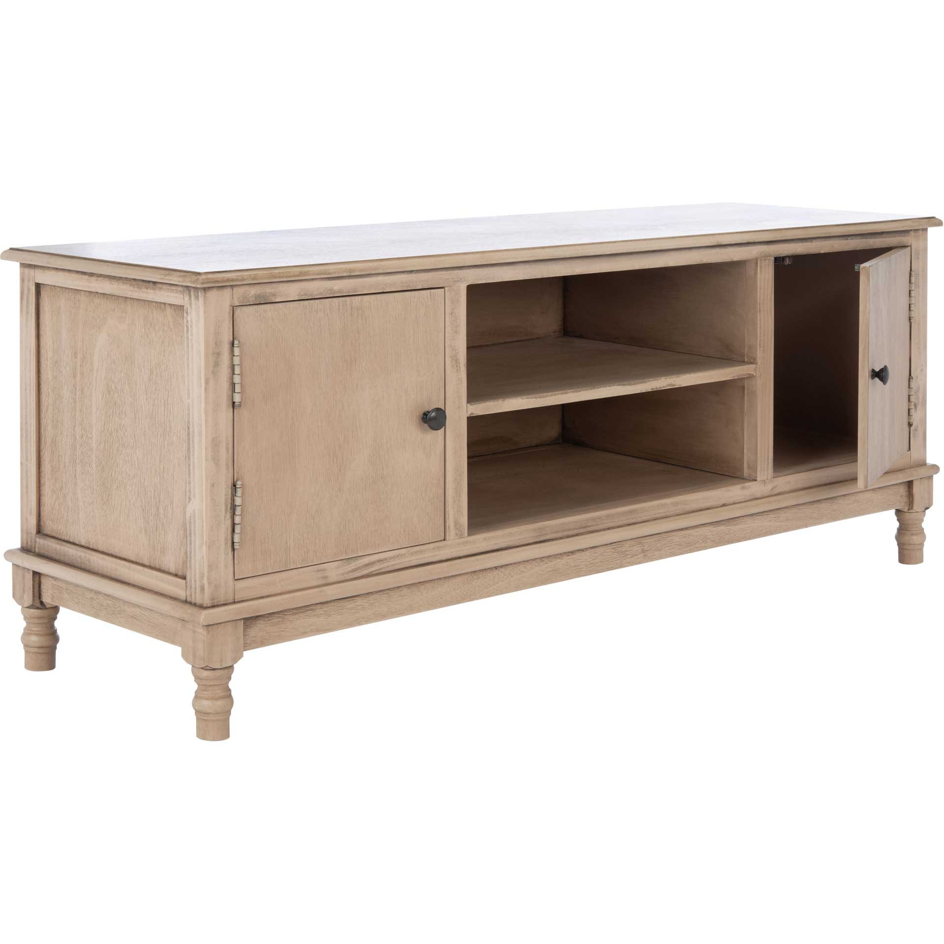 Ozbourne 2 Door 1 Shelf Media Stand Sand