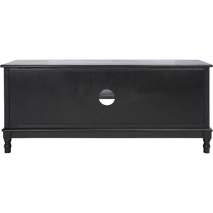 Magnolia 2 Door 2 Shelf Media Stand Black