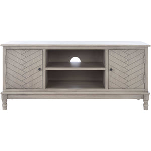 Magnolia 2 Door 2 Shelf Media Stand Greige