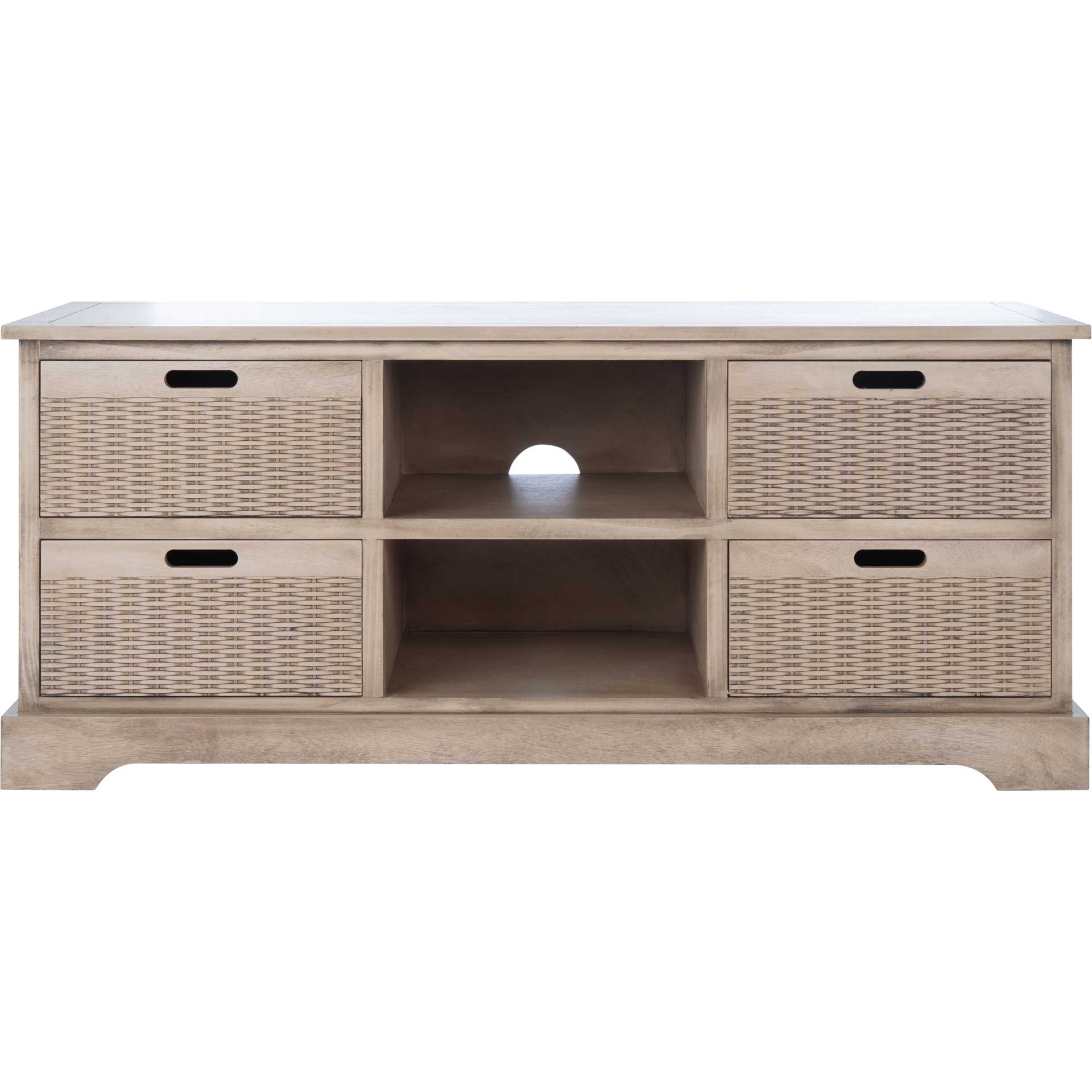 Lali 4 Drawer Media Stand Sand